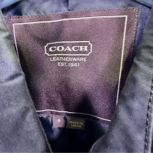 Coach Utility Jacket- Size 8 - Picture 2 of 8
